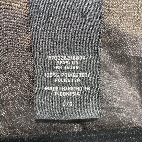 METAPHOR black ruffle top! Gorgoeus. Fun. Classy! SZ L - Picture 6 of 6